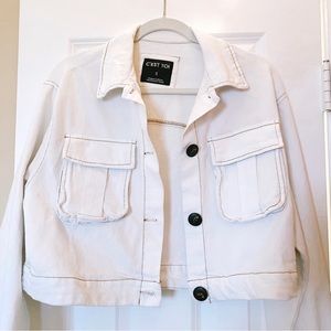 C'est Toi (s) Cream Jacket New without tags